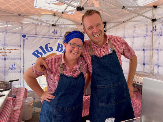 Richard and Melanie Smit - owners Big Bite Dutch Treats