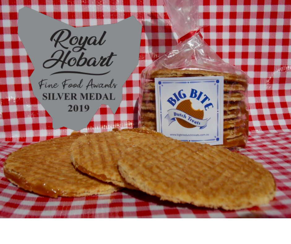Stroopwafels - Dutch syrup waffles - Silver medal - Big Bite Dutch Treats