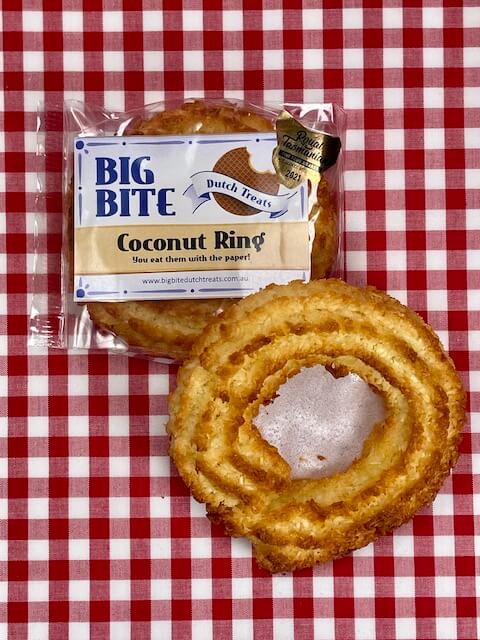 Dutch coconut ring - kokos krans - Big Bite Dutch Treats