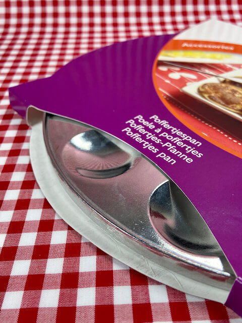 Cst aluminium pan - poffertjes - little dutch pancakes - Big Bite Dutch Treats