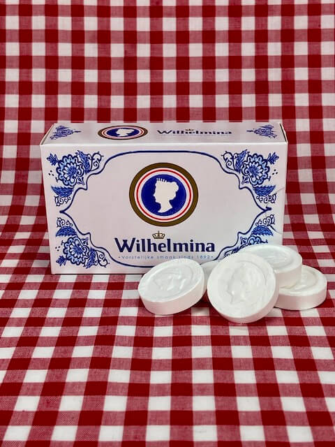 Dutch Wilhelmina mints in gift box - nederlandse pepermunt in cadeau verpakking - Big Bite Dutch Treats